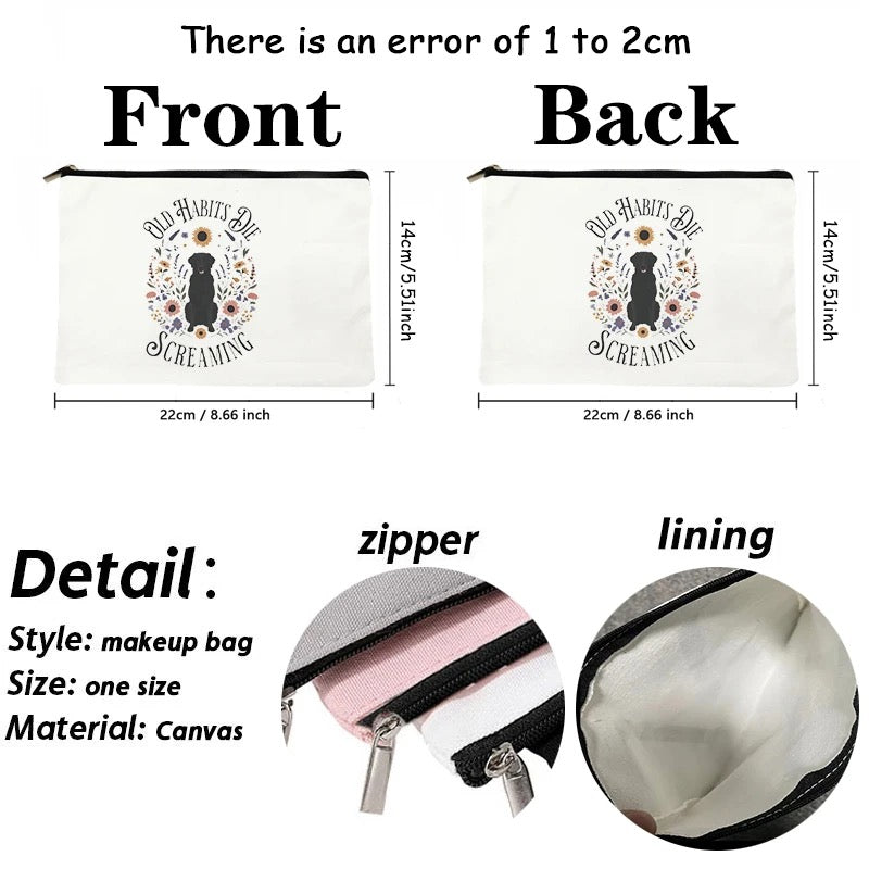 Dog Cosmetic Bag