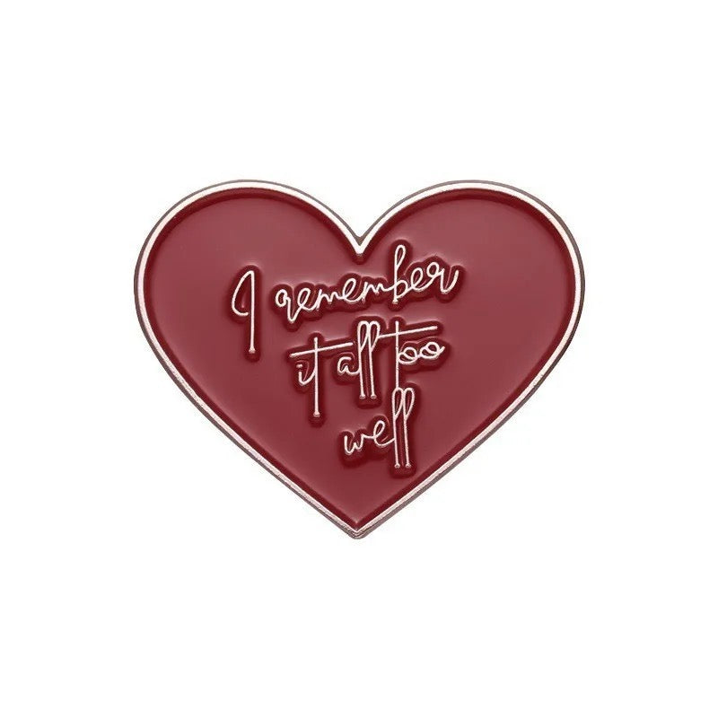 Red Heart Pin