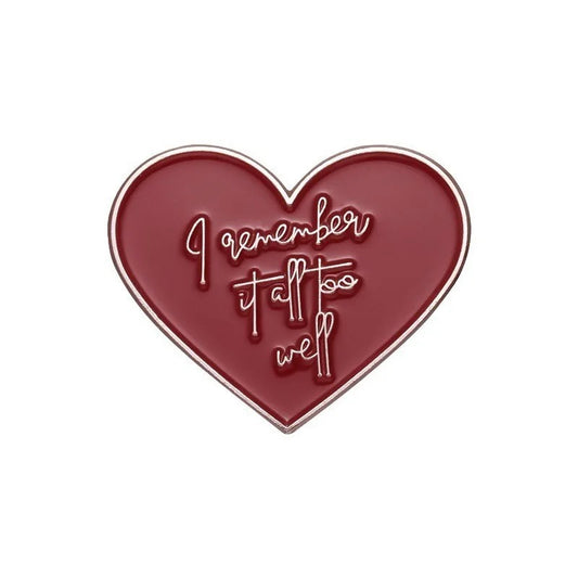 Red Heart Pin